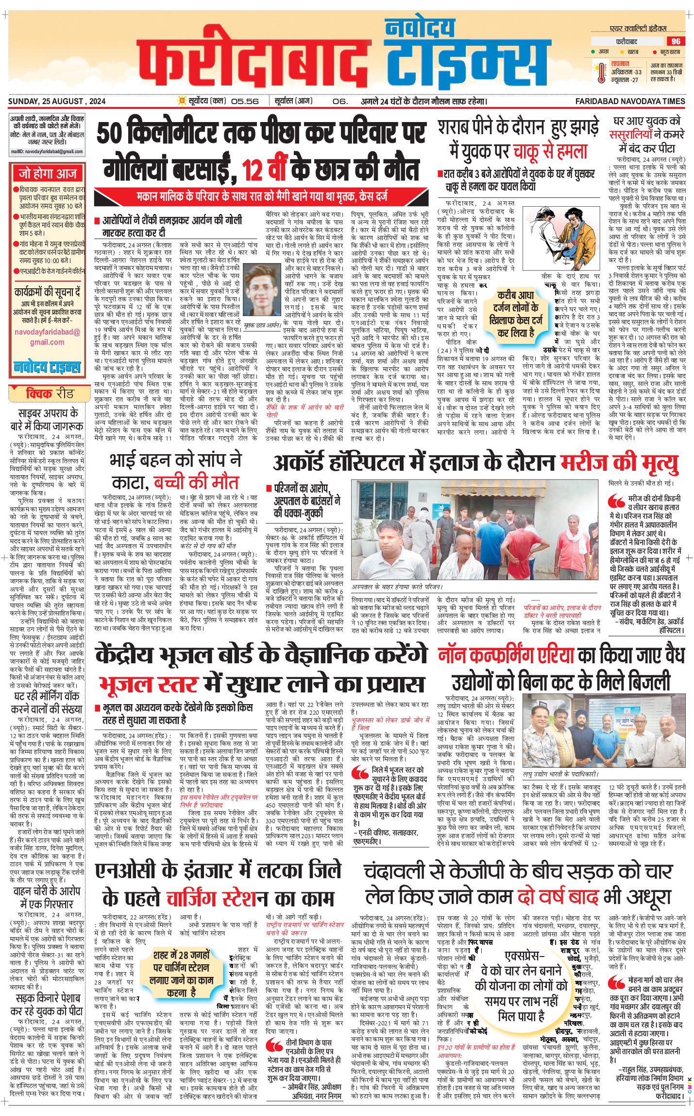 Faridabad 2024-08-25