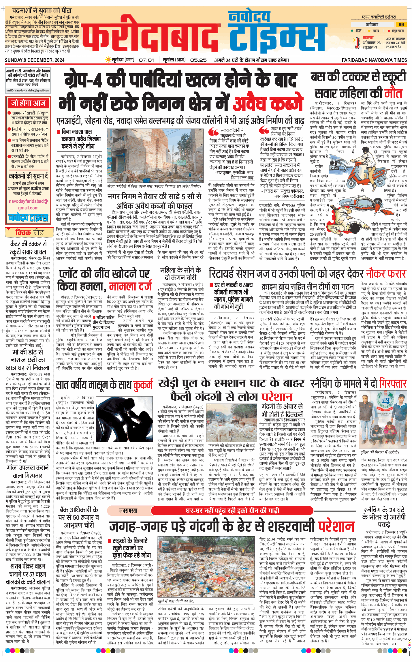 Faridabad 2024-12-08