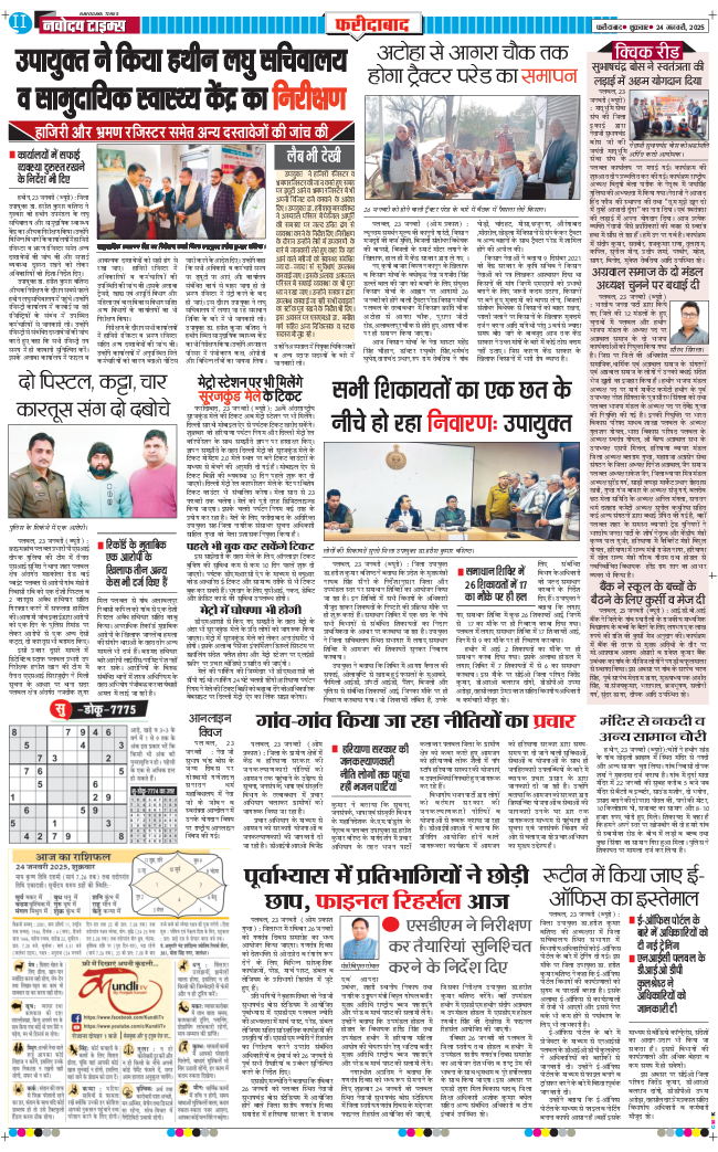 Faridabad 2025-01-24