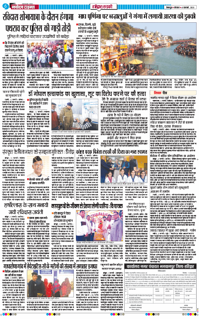 THE NAVODAYA TIMES MAIN UTTARAKHAND AND DEHRADUN 2025-02-13