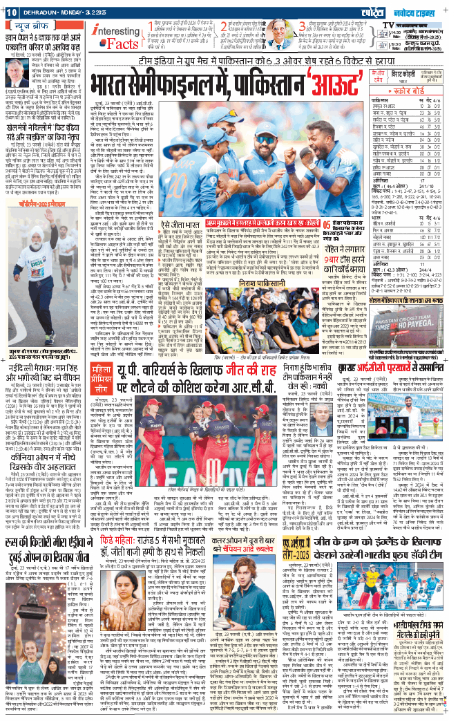 THE NAVODAYA TIMES MAIN UTTARAKHAND AND DEHRADUN 2025-02-24