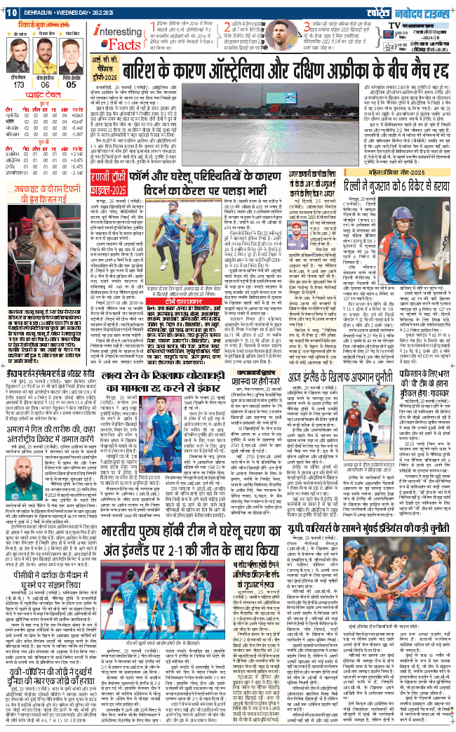 THE NAVODAYA TIMES MAIN UTTARAKHAND AND DEHRADUN 2025-02-26