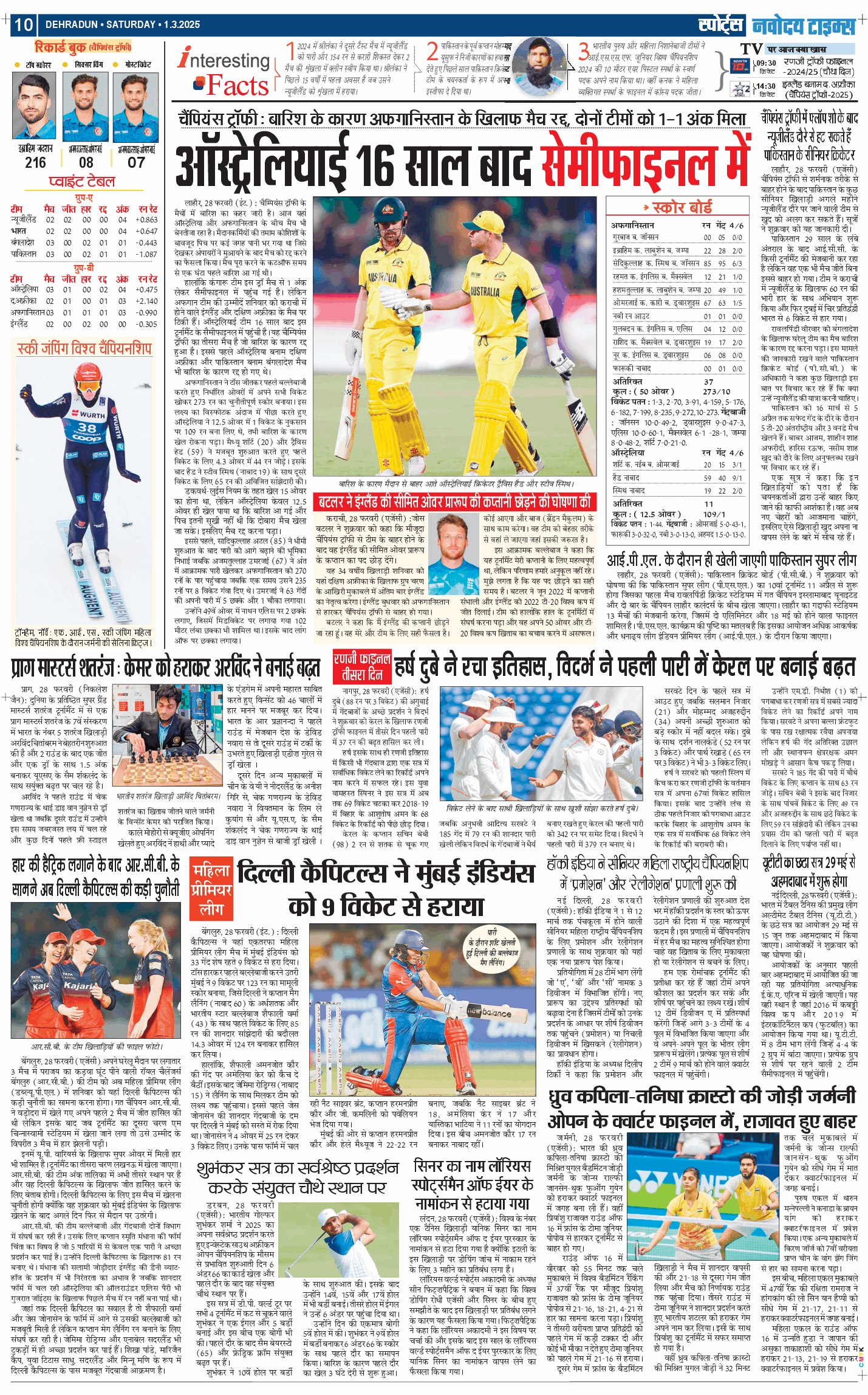 THE NAVODAYA TIMES MAIN UTTARAKHAND AND DEHRADUN 2025-03-01