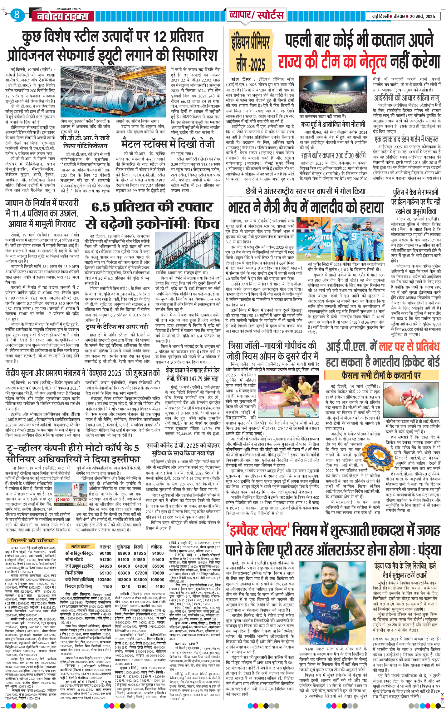 THE NAVODAYA TIMES MAIN UP 2025-03-20