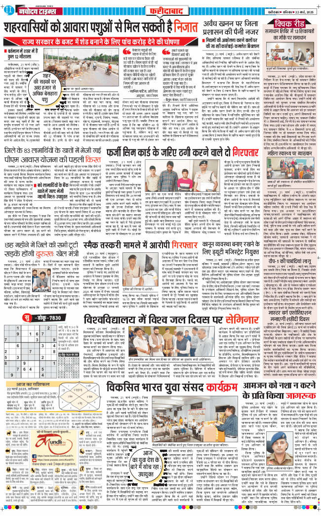 Faridabad 2025-03-22