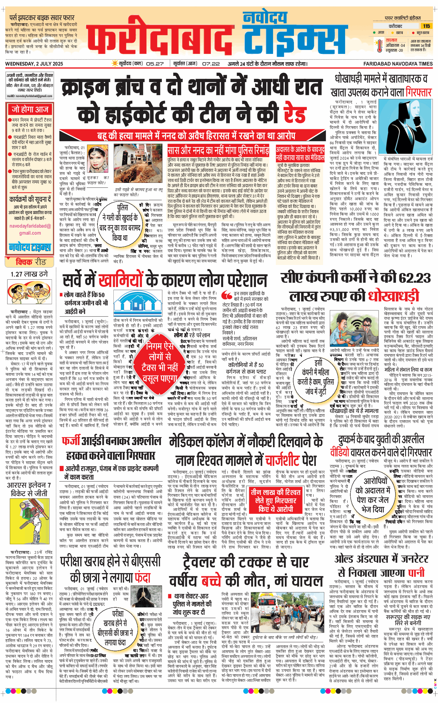 Faridabad 2025-07-02