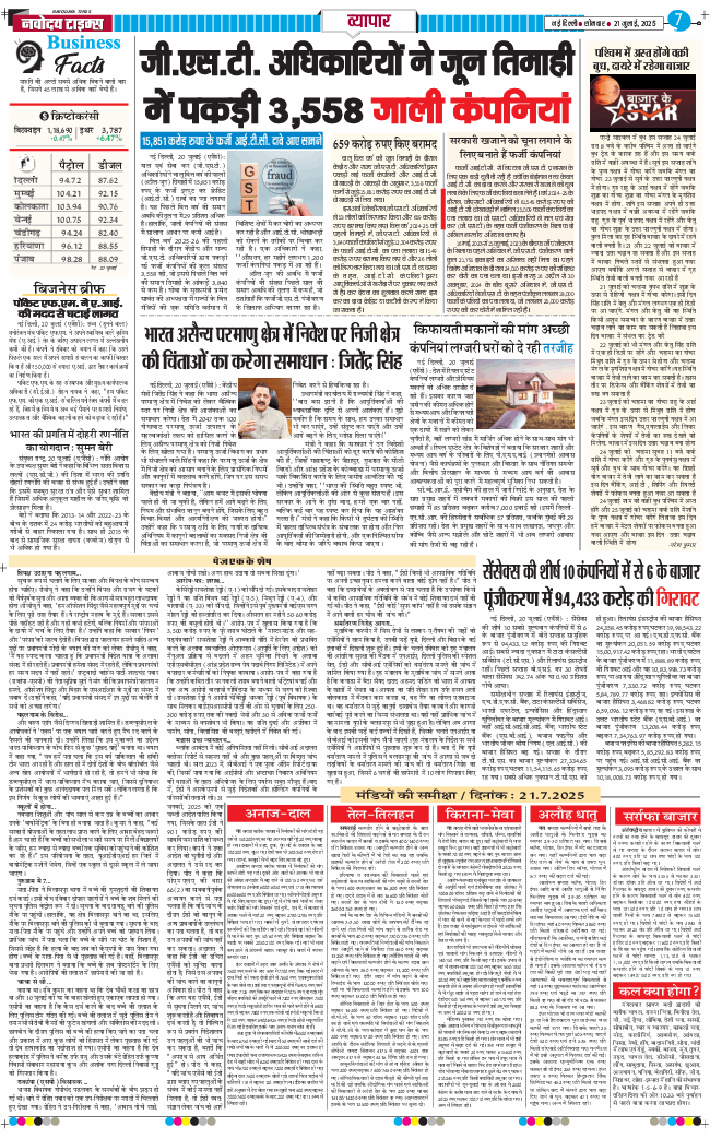 THE NAVODAYA TIMES MAIN UP 2025-07-21