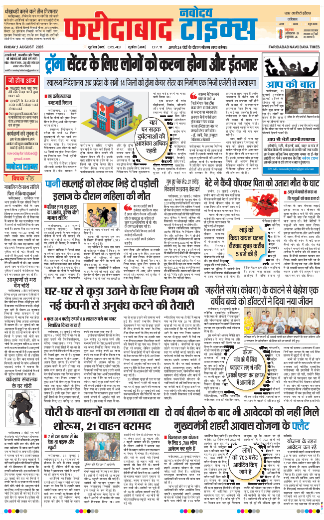 Faridabad 2025-08-01