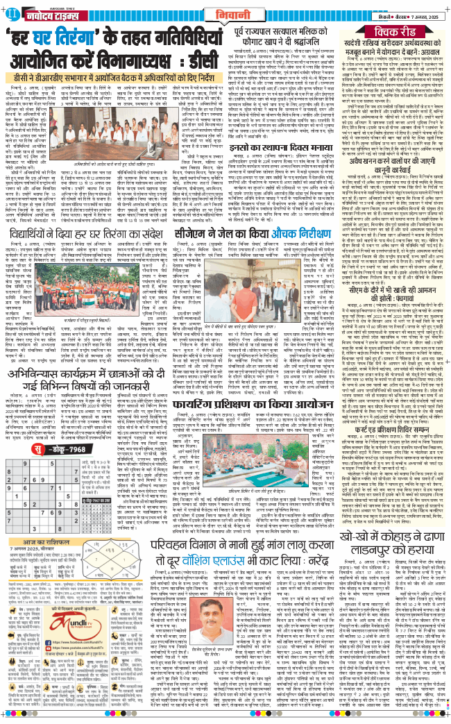 BHIWANI TIMES 2025-08-07