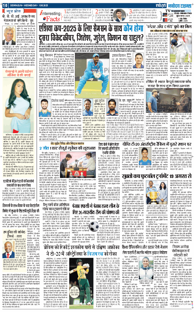 THE NAVODAYA TIMES MAIN UTTARAKHAND AND DEHRADUN 2025-08-13