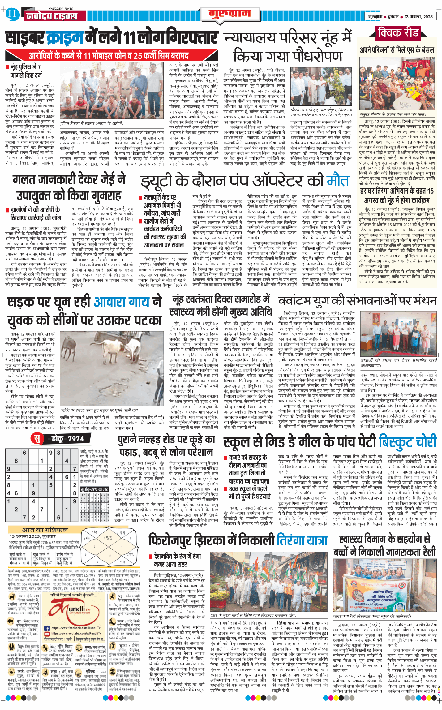 Gurgaon 2025-08-13