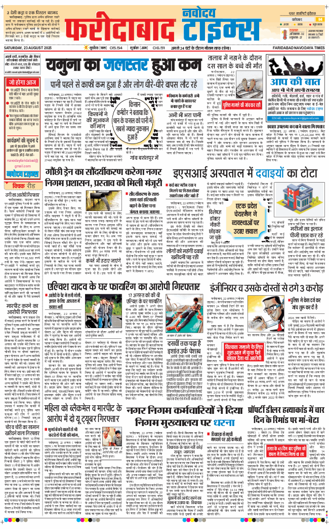 Faridabad 2025-08-23