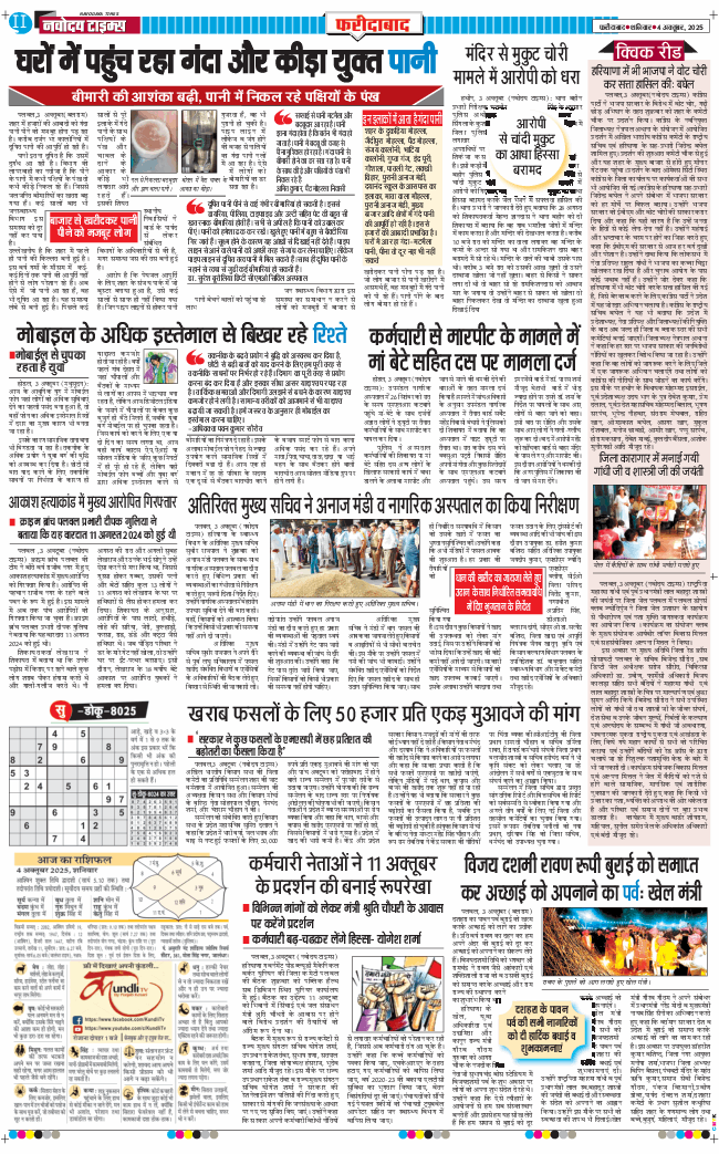 Faridabad 2025-10-04