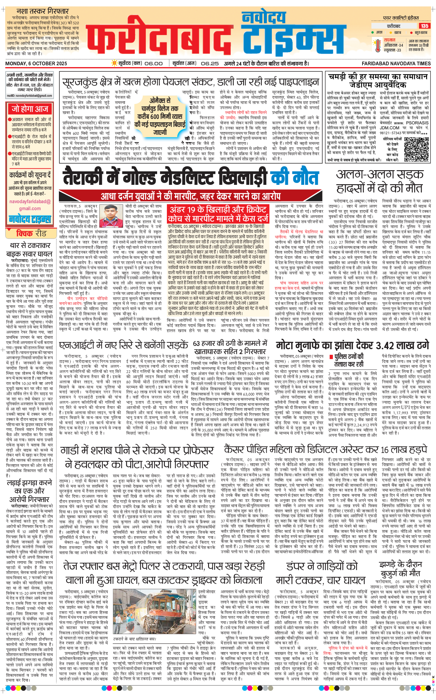 Faridabad 2025-10-06