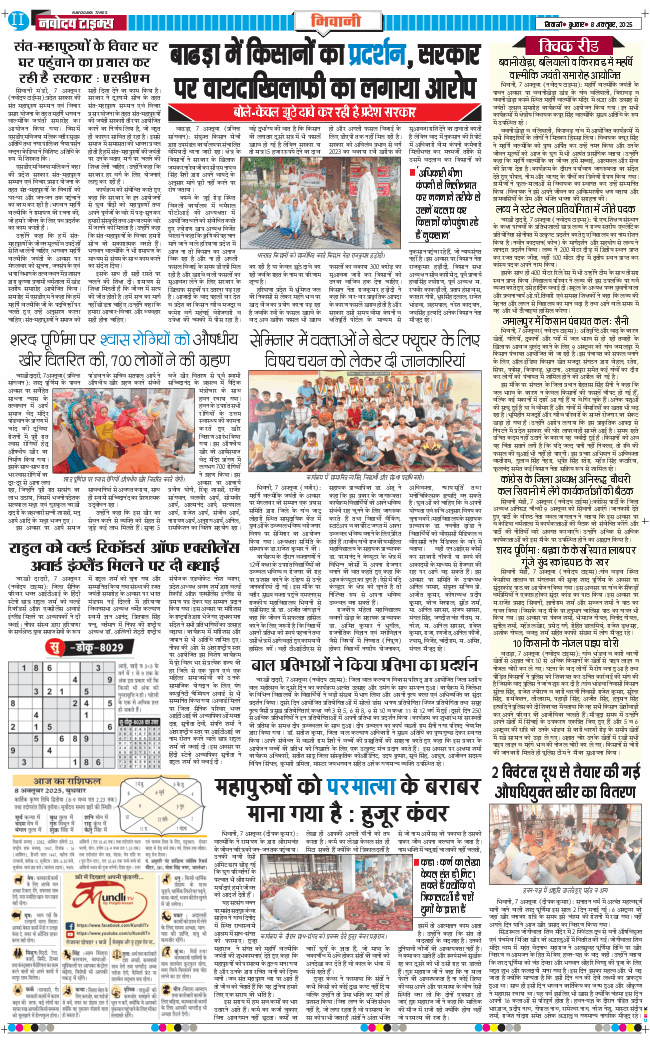 BHIWANI TIMES 2025-10-08