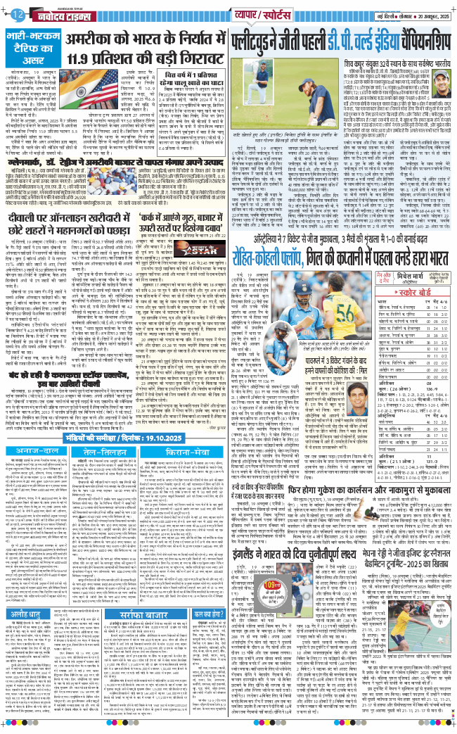 THE NAVODAYA TIMES MAIN UP 2025-10-20