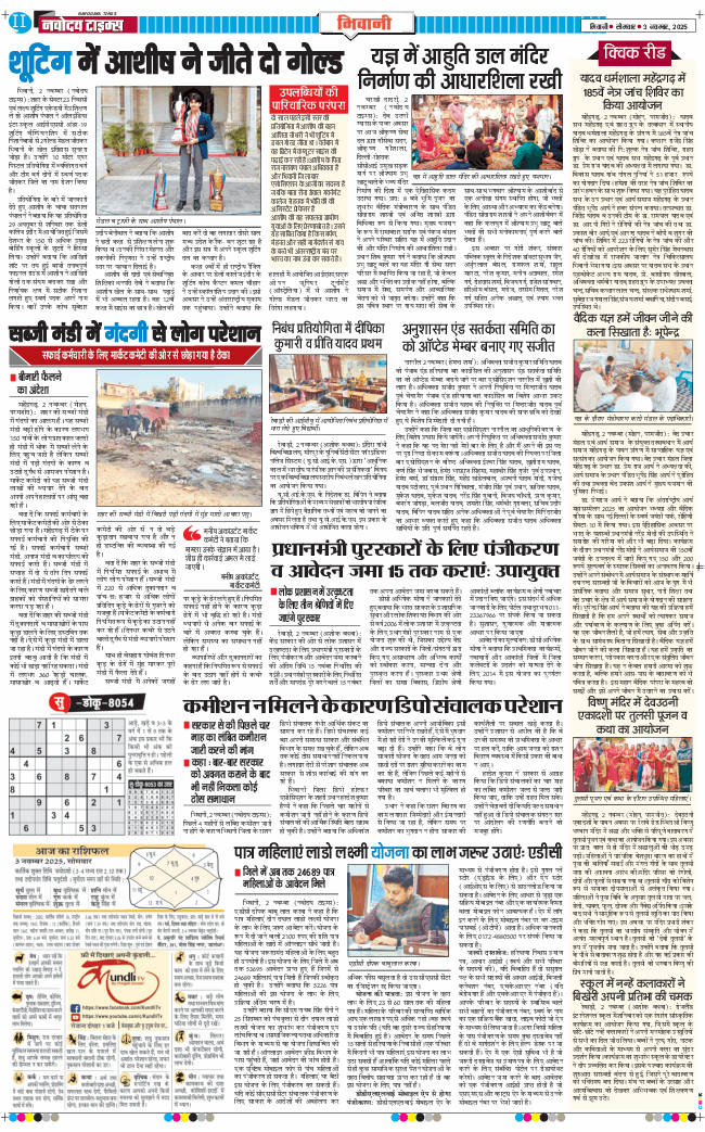 BHIWANI TIMES 2025-11-03