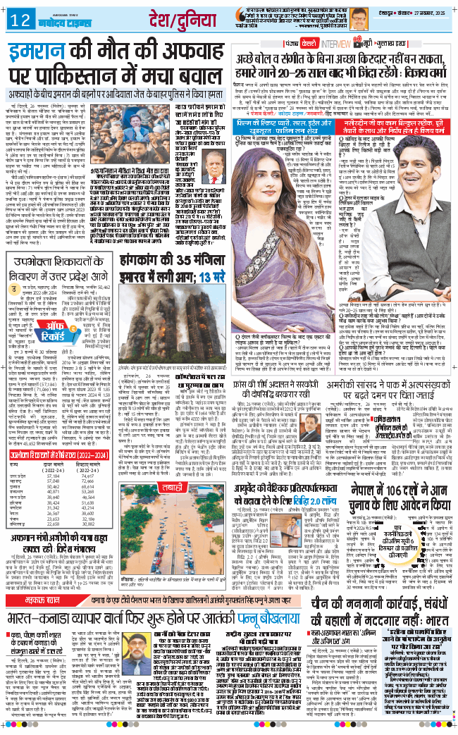 THE NAVODAYA TIMES MAIN UTTARAKHAND AND DEHRADUN 2025-11-27