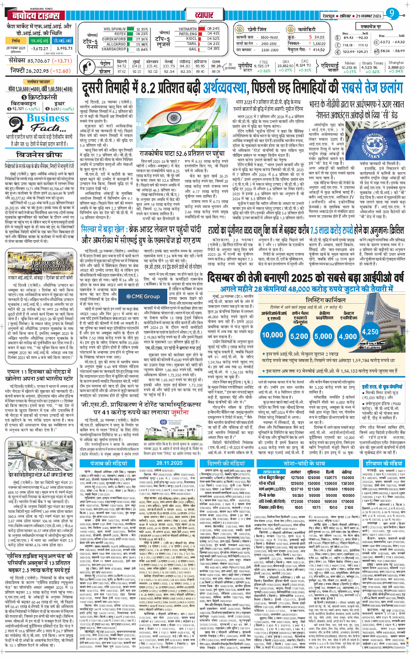 THE NAVODAYA TIMES MAIN UTTARAKHAND AND DEHRADUN 2025-11-29