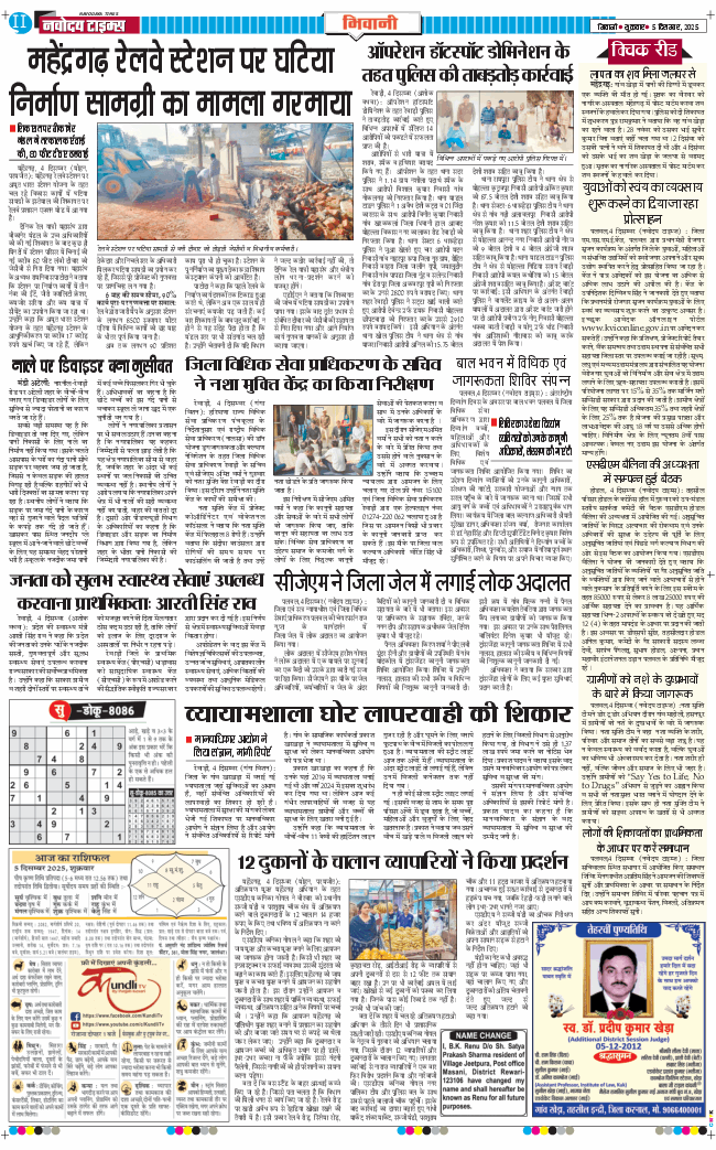 BHIWANI TIMES 2025-12-05