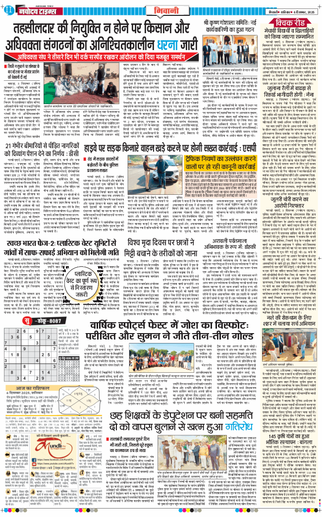 BHIWANI TIMES 2025-12-06