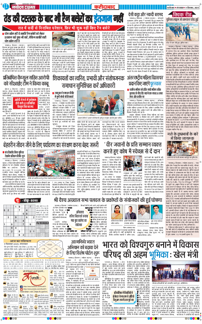 Faridabad 2025-12-09