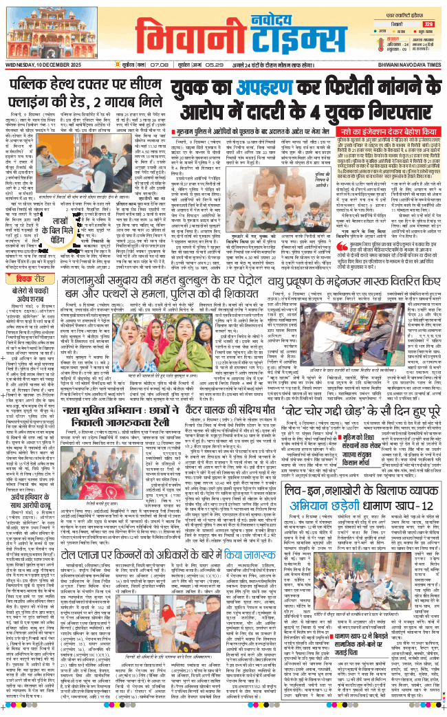 BHIWANI TIMES 2025-12-10
