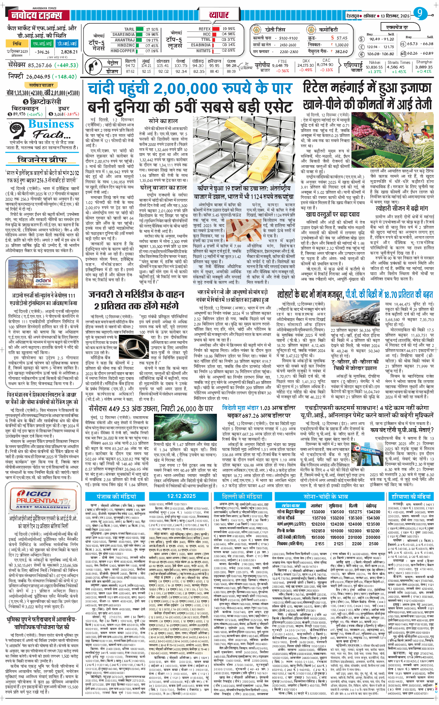 THE NAVODAYA TIMES MAIN UTTARAKHAND AND DEHRADUN 2025-12-13