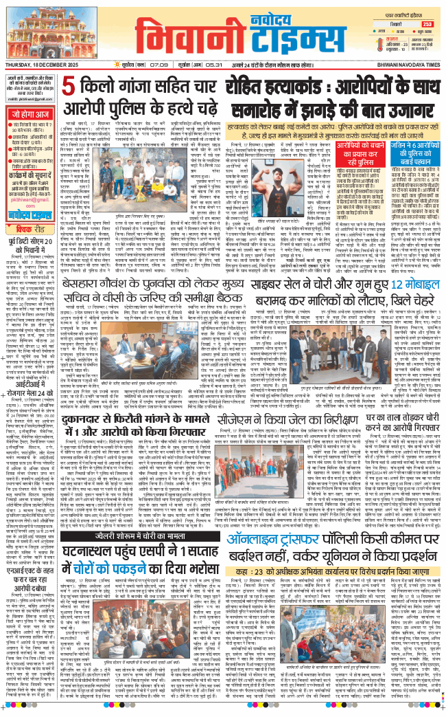BHIWANI TIMES 2025-12-18