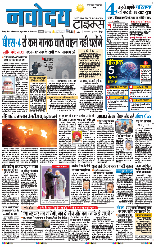 THE NAVODAYA TIMES MAIN UTTARAKHAND AND DEHRADUN 2025-12-18