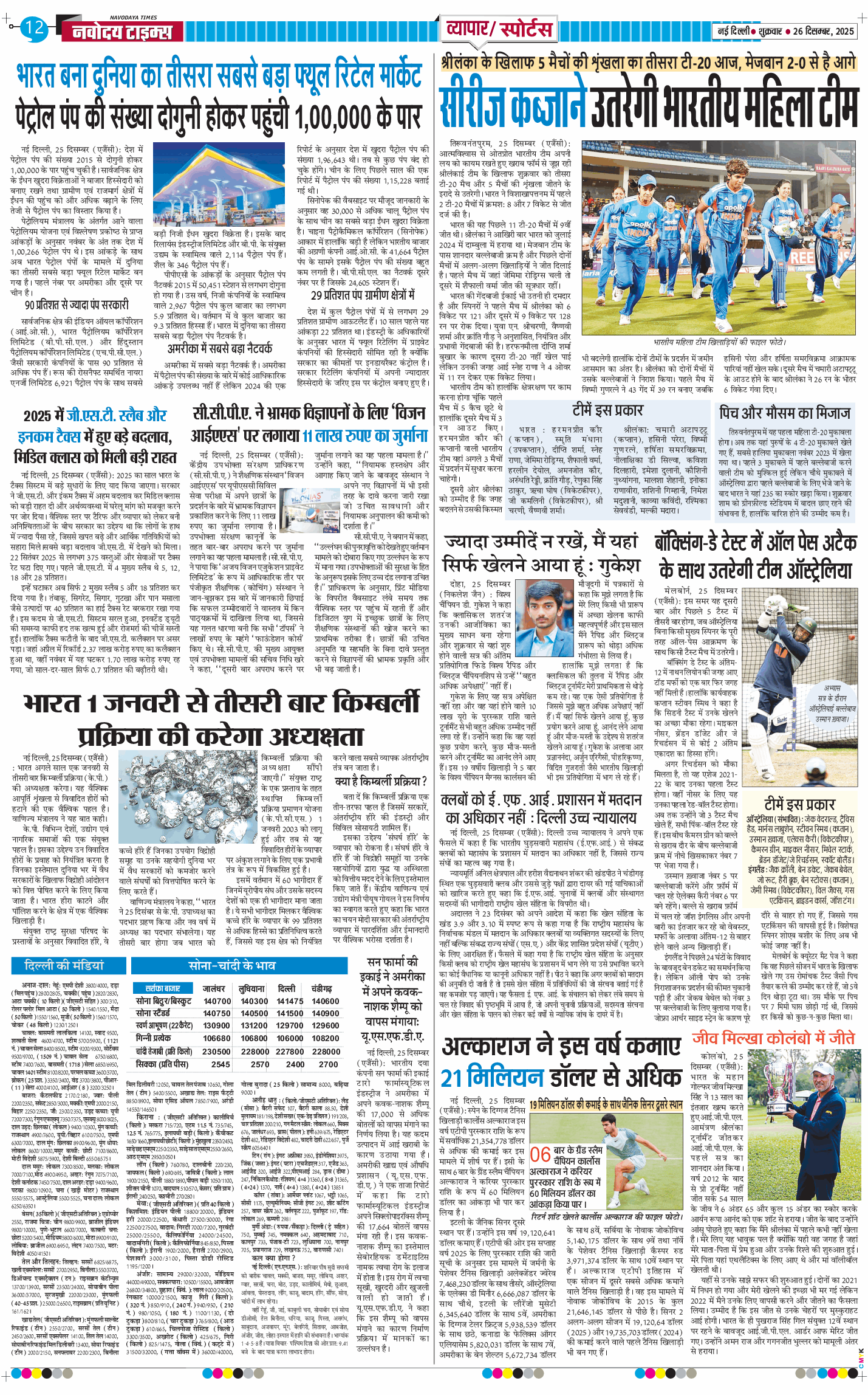 Main Edition 2025-12-26