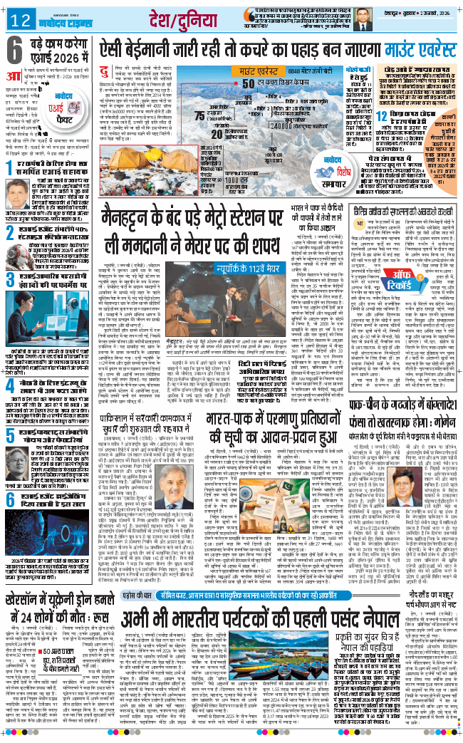 THE NAVODAYA TIMES MAIN UTTARAKHAND AND DEHRADUN 2026-01-02