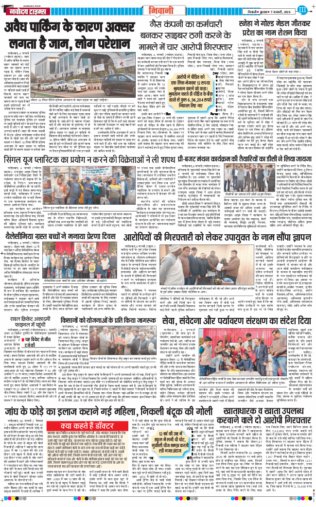 BHIWANI TIMES 2026-01-07