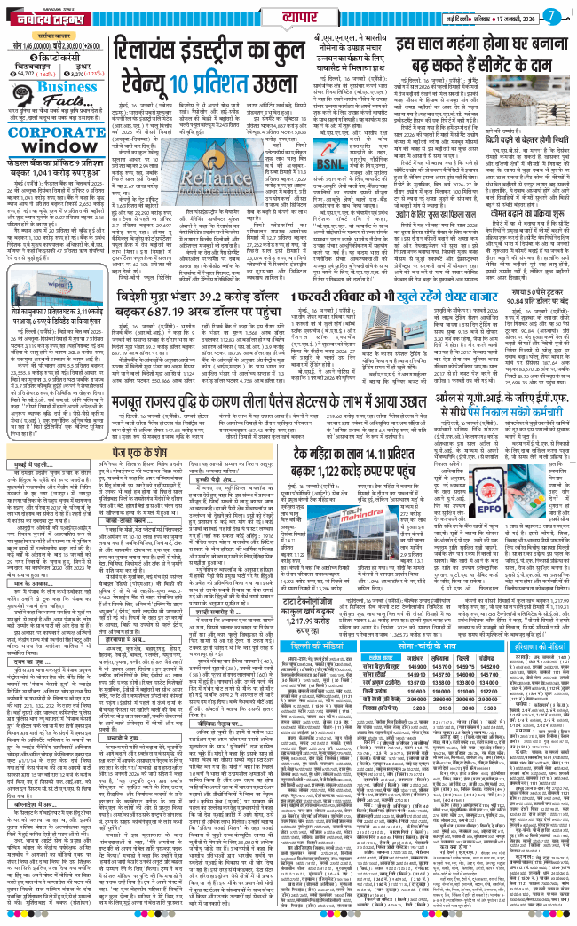 THE NAVODAYA TIMES MAIN UP 2026-01-17