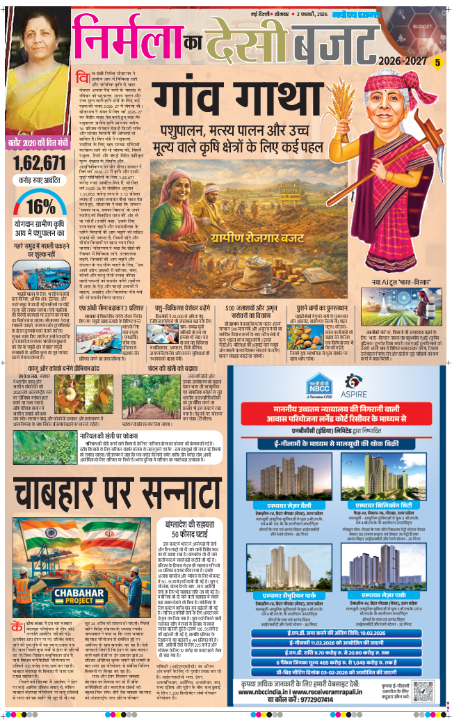THE NAVODAYA TIMES MAIN UP 2026-02-02