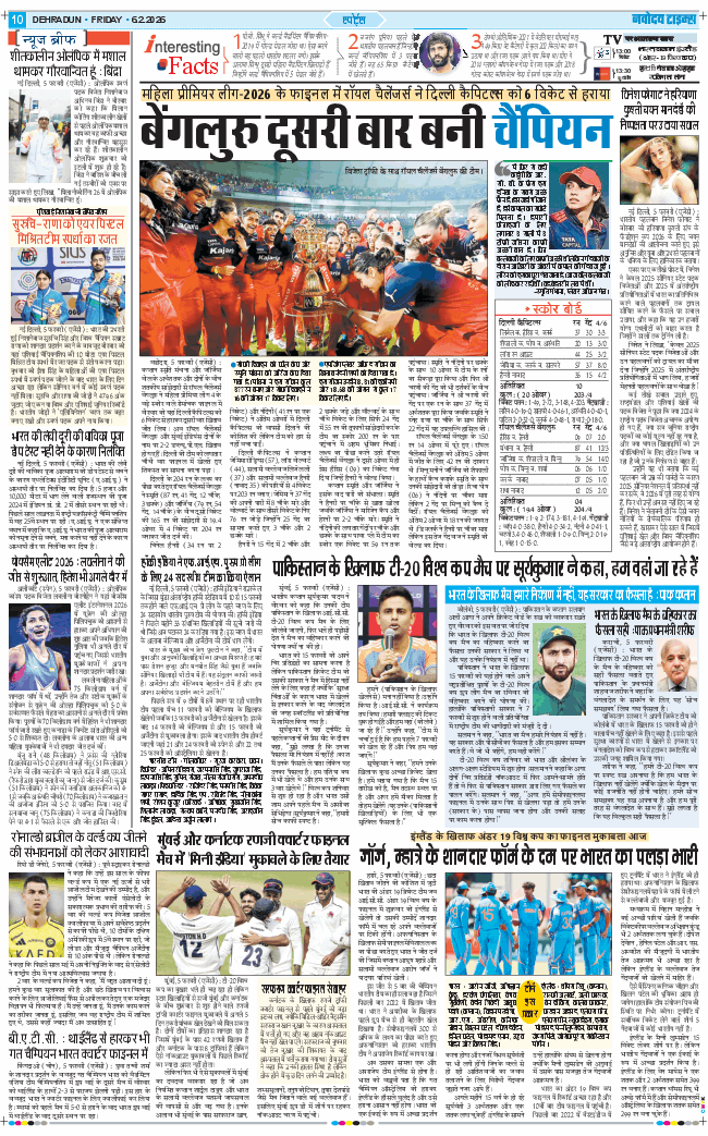 THE NAVODAYA TIMES MAIN UTTARAKHAND AND DEHRADUN 2026-02-06