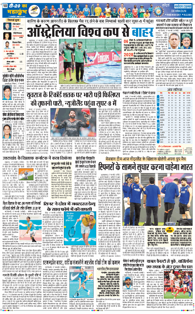 THE NAVODAYA TIMES MAIN UTTARAKHAND AND DEHRADUN 2026-02-18