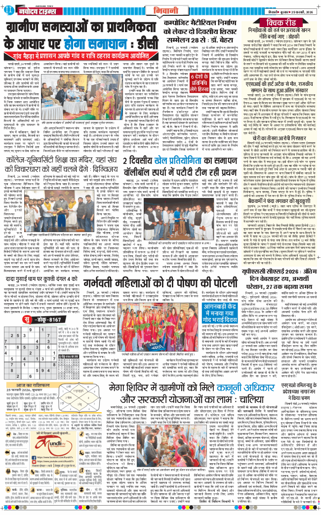 BHIWANI TIMES 2026-02-25