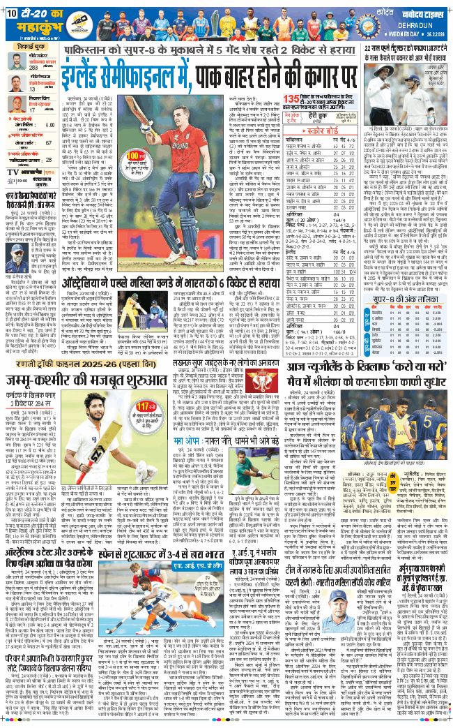 THE NAVODAYA TIMES MAIN UTTARAKHAND AND DEHRADUN 2026-02-25