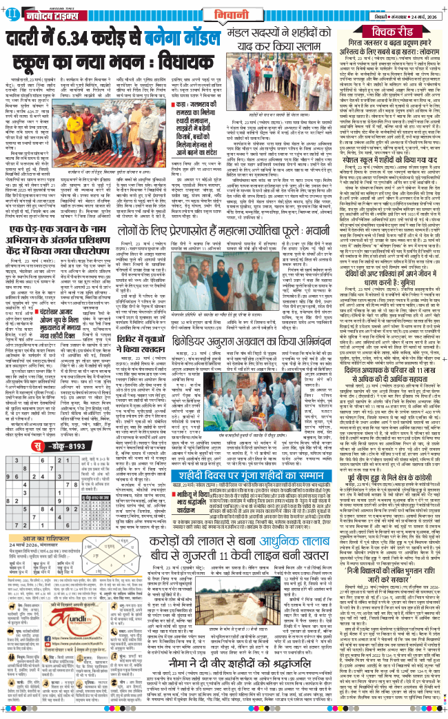 BHIWANI TIMES 2026-03-24
