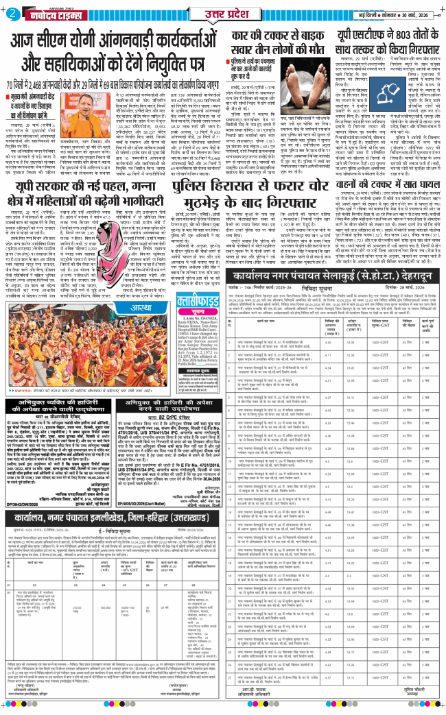 THE NAVODAYA TIMES MAIN UP 2026-03-30