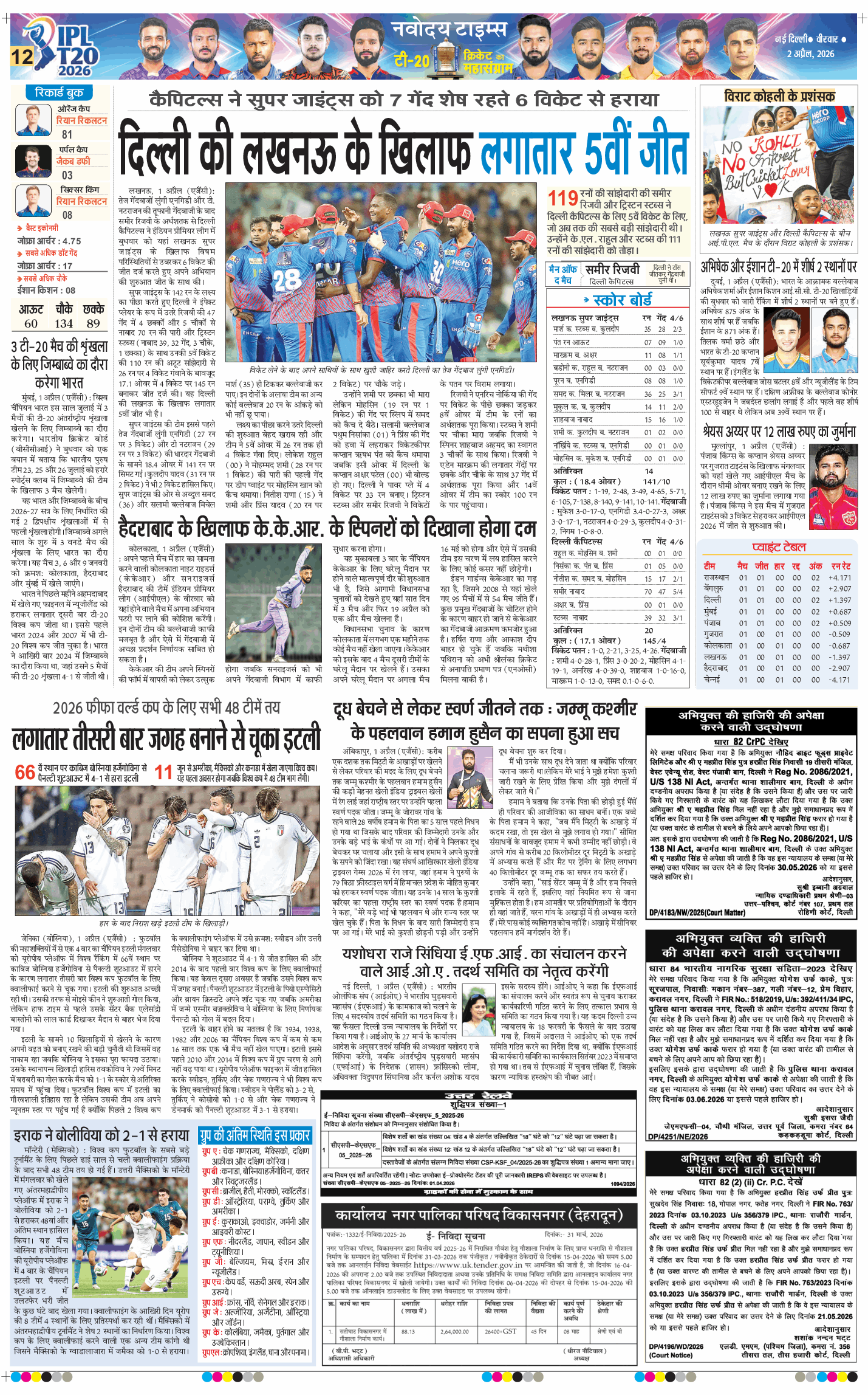 Main Edition 2026-04-02