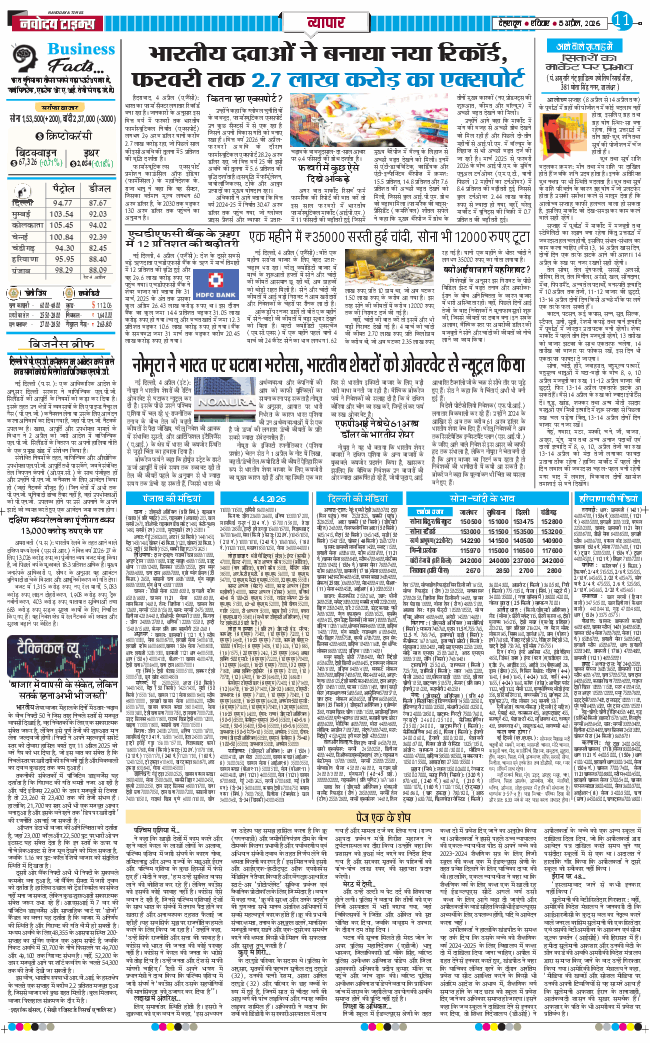 THE NAVODAYA TIMES MAIN UTTARAKHAND AND DEHRADUN 2026-04-05
