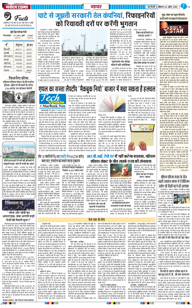 THE NAVODAYA TIMES MAIN UP 2026-04-06