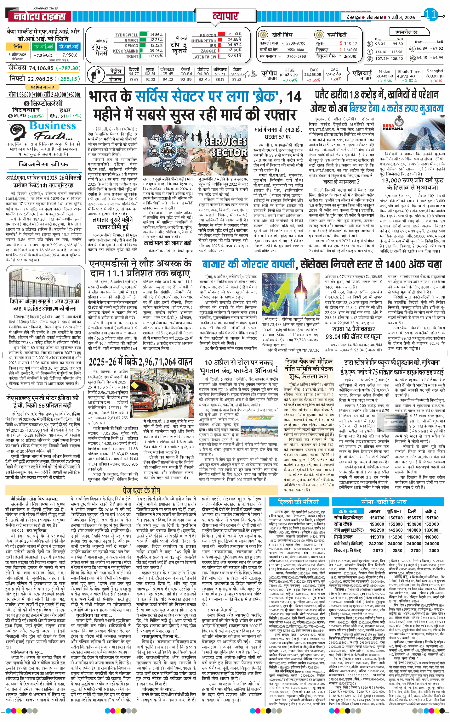 THE NAVODAYA TIMES MAIN UTTARAKHAND AND DEHRADUN 2026-04-07