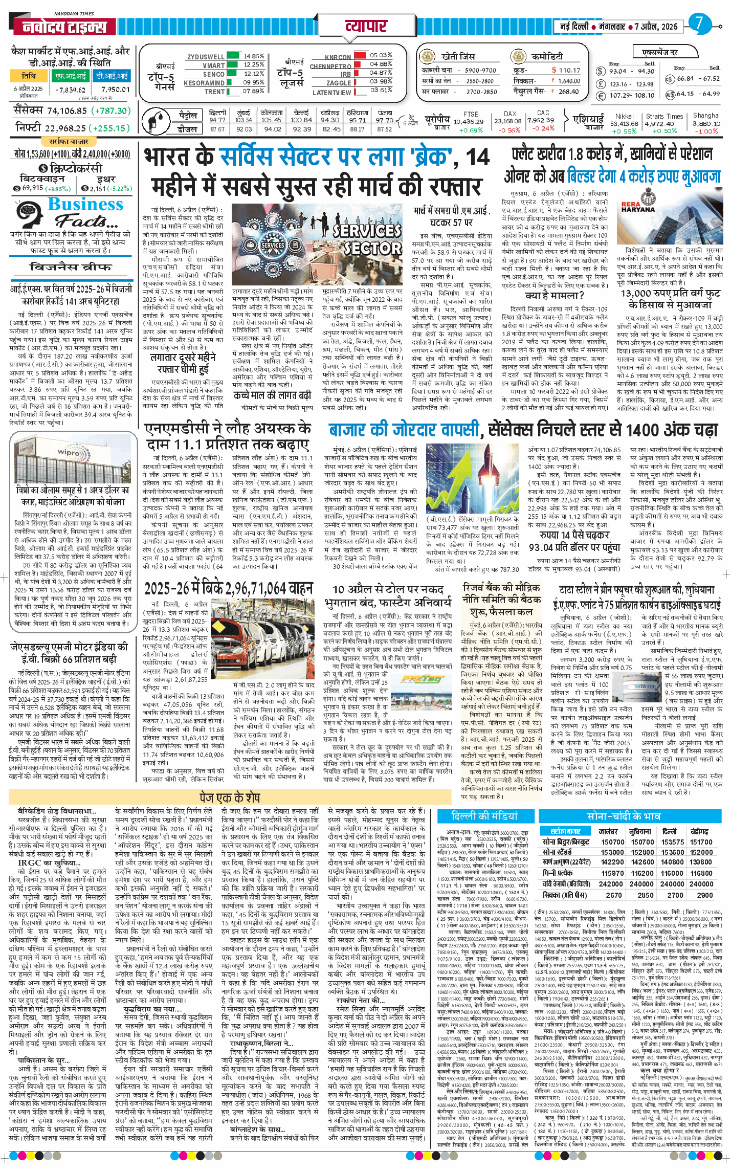 THE NAVODAYA TIMES MAIN UP 2026-04-07