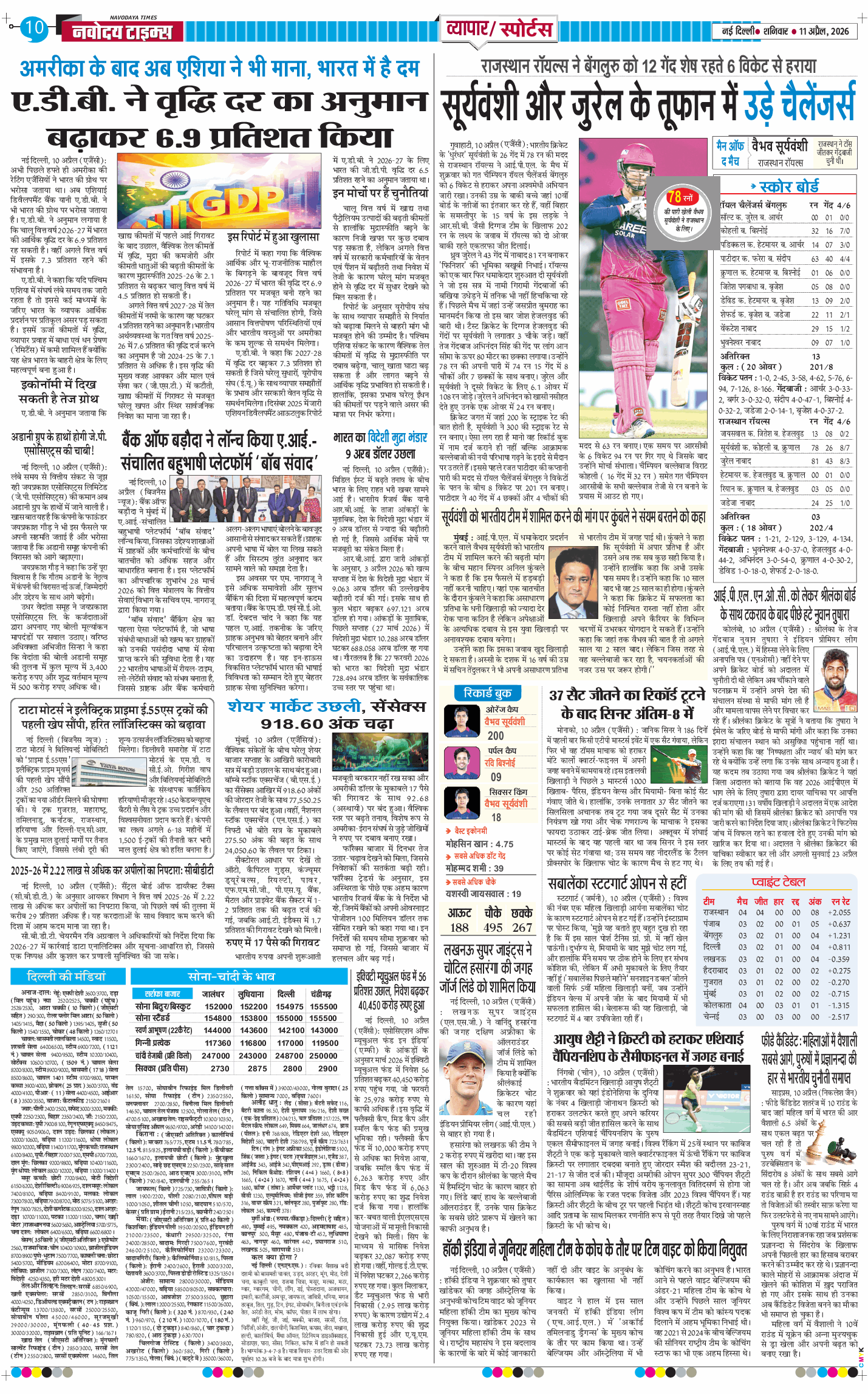 Main Edition 2026-04-11