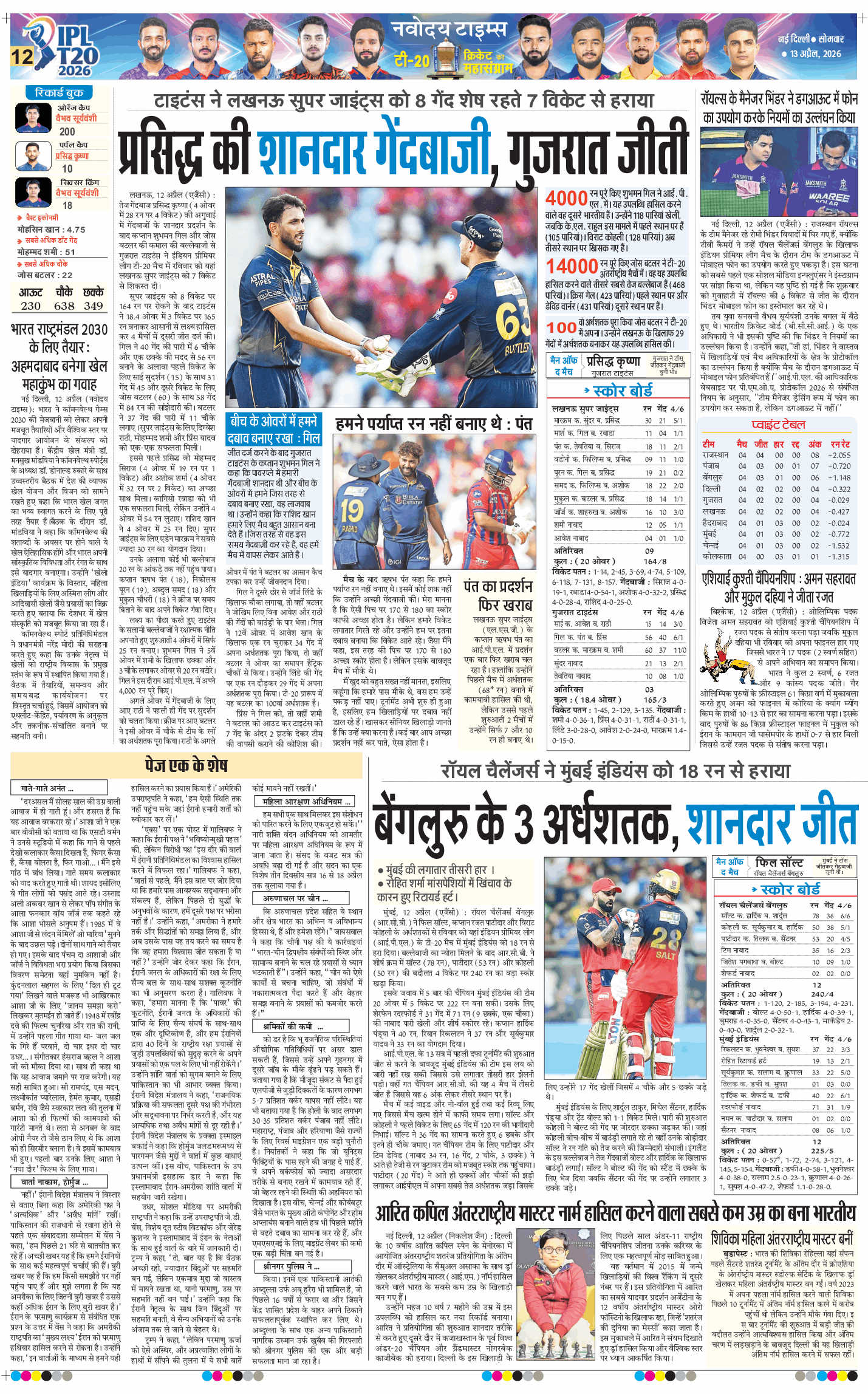 Main Edition 2026-04-13