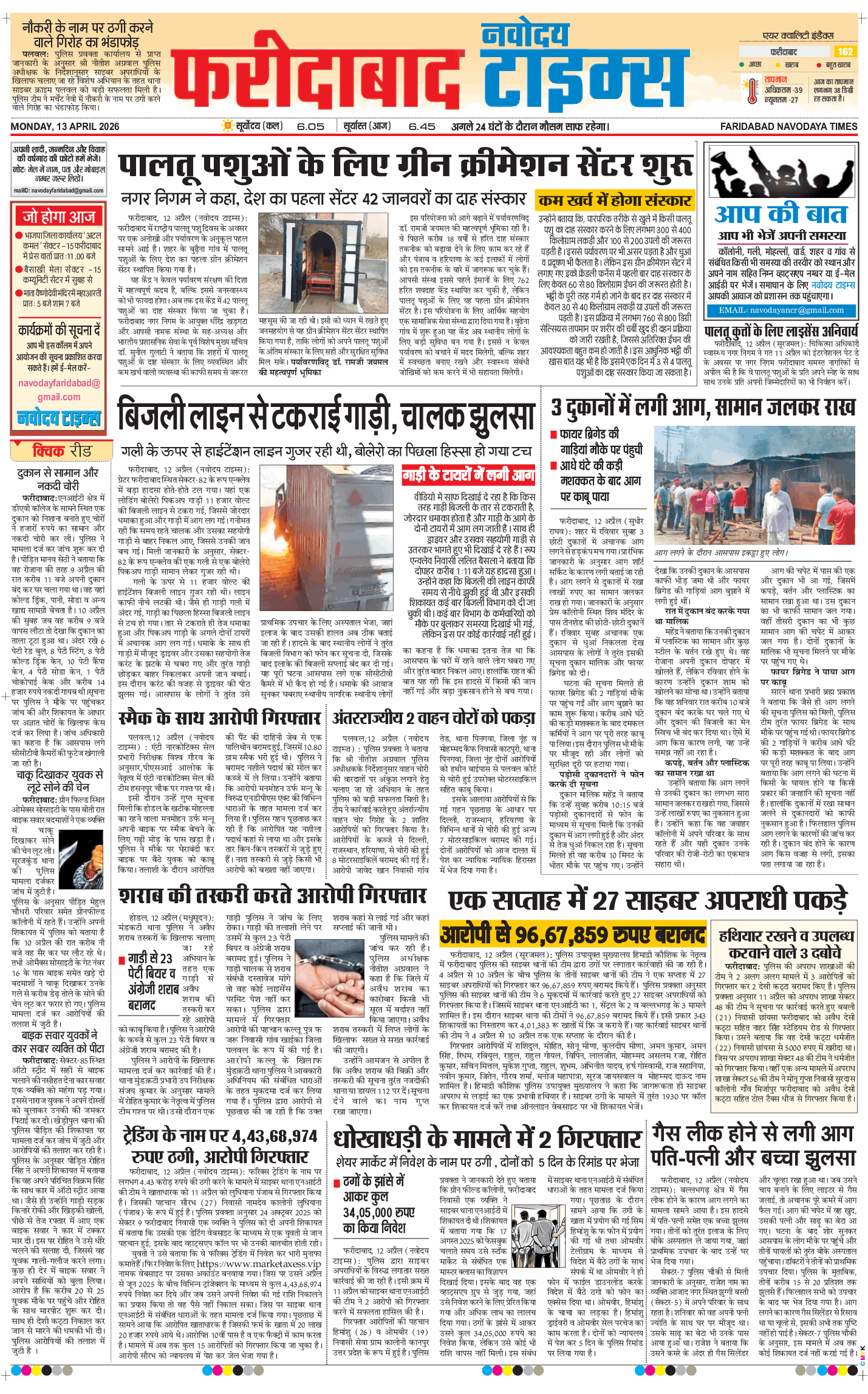 Faridabad 2026-04-13