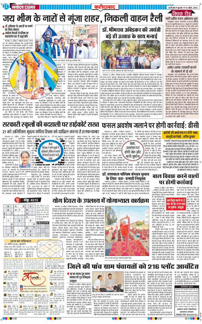 Faridabad 2026-04-15